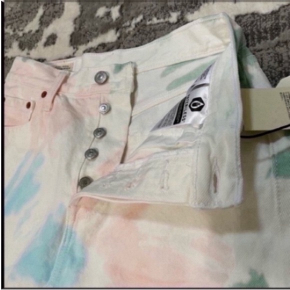 Levi’s Premium High-Rise Deconstructed Skirt Size 26 - Picture 5 of 7